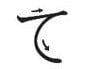 Ordem dos traços do hiragana TE Ordem dos traços do hiragana TE