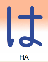 日本語 は ha 日本語 は ha