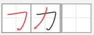 Kanji-slagvolgorde sterkte, kracht